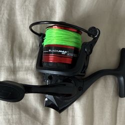 Black max spinning reel