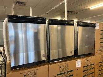 NEW STAINLESS STEEL WHIRLPOOL DISHWASHER 