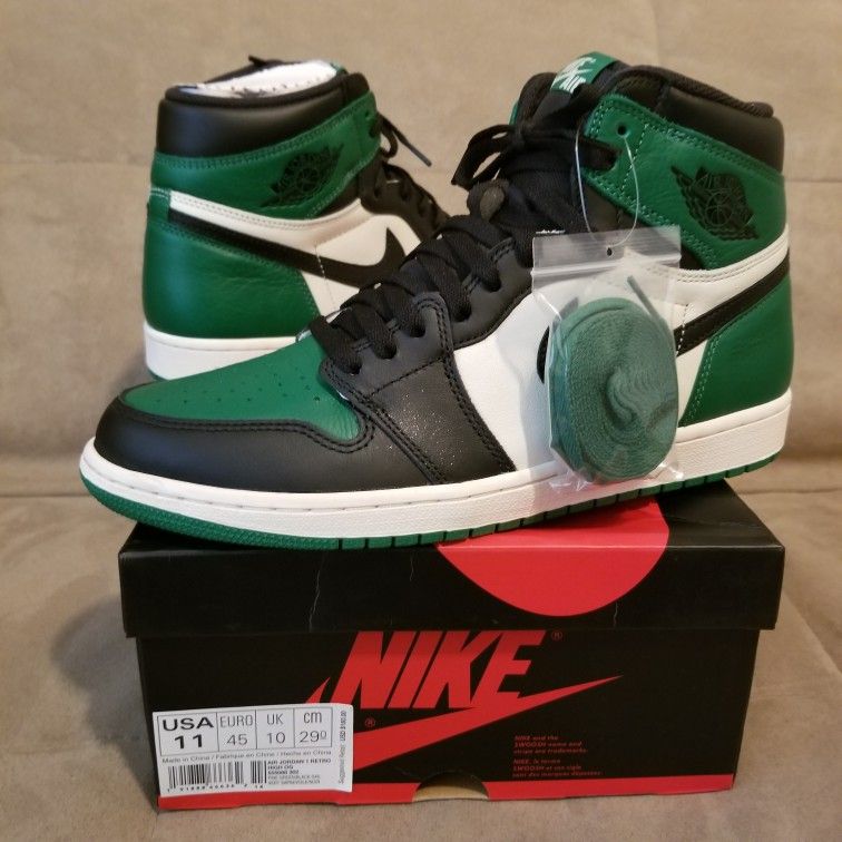 PADS Air Jordan 1 OG High Pine Size 11