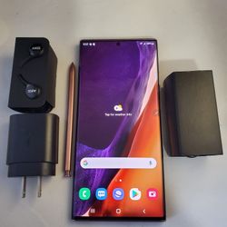 Samsung Galaxy Note 20 Ultra, Unlocked For Any Company, Excellent Condition. 