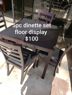 5pc dinette set $100