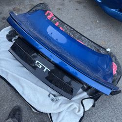 Mustang Trunk And Spoiler