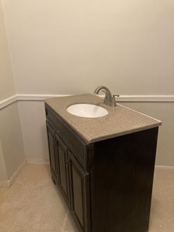 Beautiful Bathroom Vanity And Sink For Sale