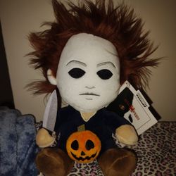 🎃 Phunny Halloween II Michael Myers Plush – Kidrobot – 8” Collectible Horror Plush 🩸