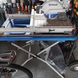 Kobalt stand up tile cutter