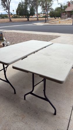 6 ft folding tables