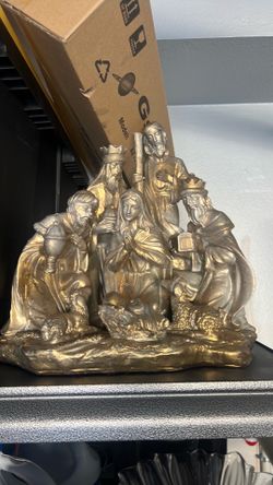 Christmas nativity scene in one piece