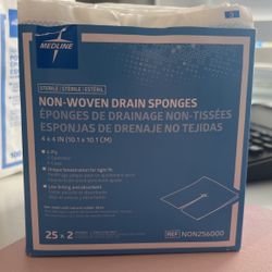 Medline Non-woven Drain Sponges 