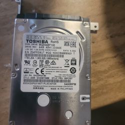 Toshiba 1tb Laptop Hard Disk 