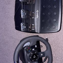 LOGITECH G920 Driving Force Steering Wheel And Pedals