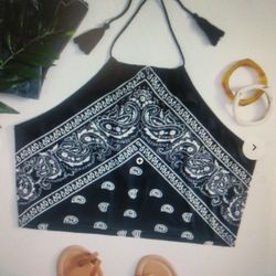 Bandana Crop Top