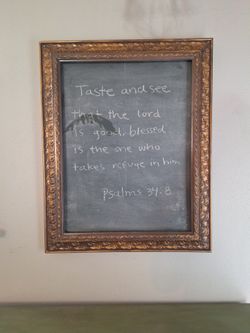 Framed Chalkboard 