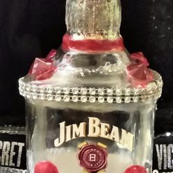 Decorative Jim Beam Liquor Bottle