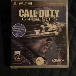 Call Of Duty Ghost For PS3 