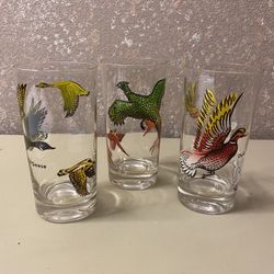 Game Bird Highball Tumblers
