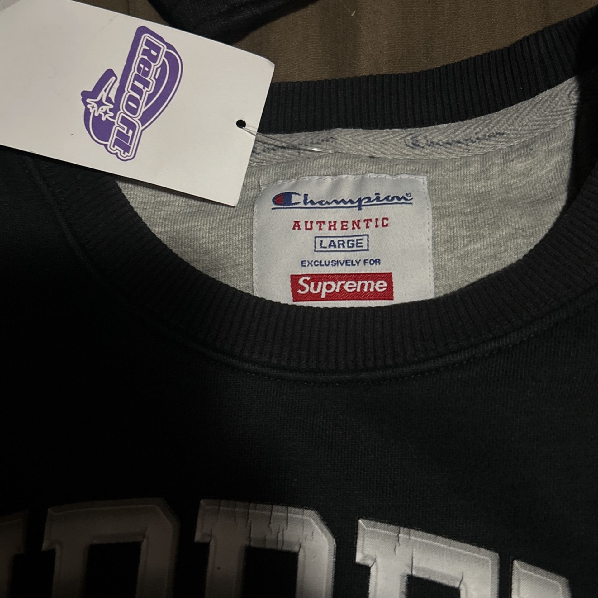 Supreme X Champion Sweater