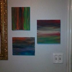 Hand painted Abstract Art 