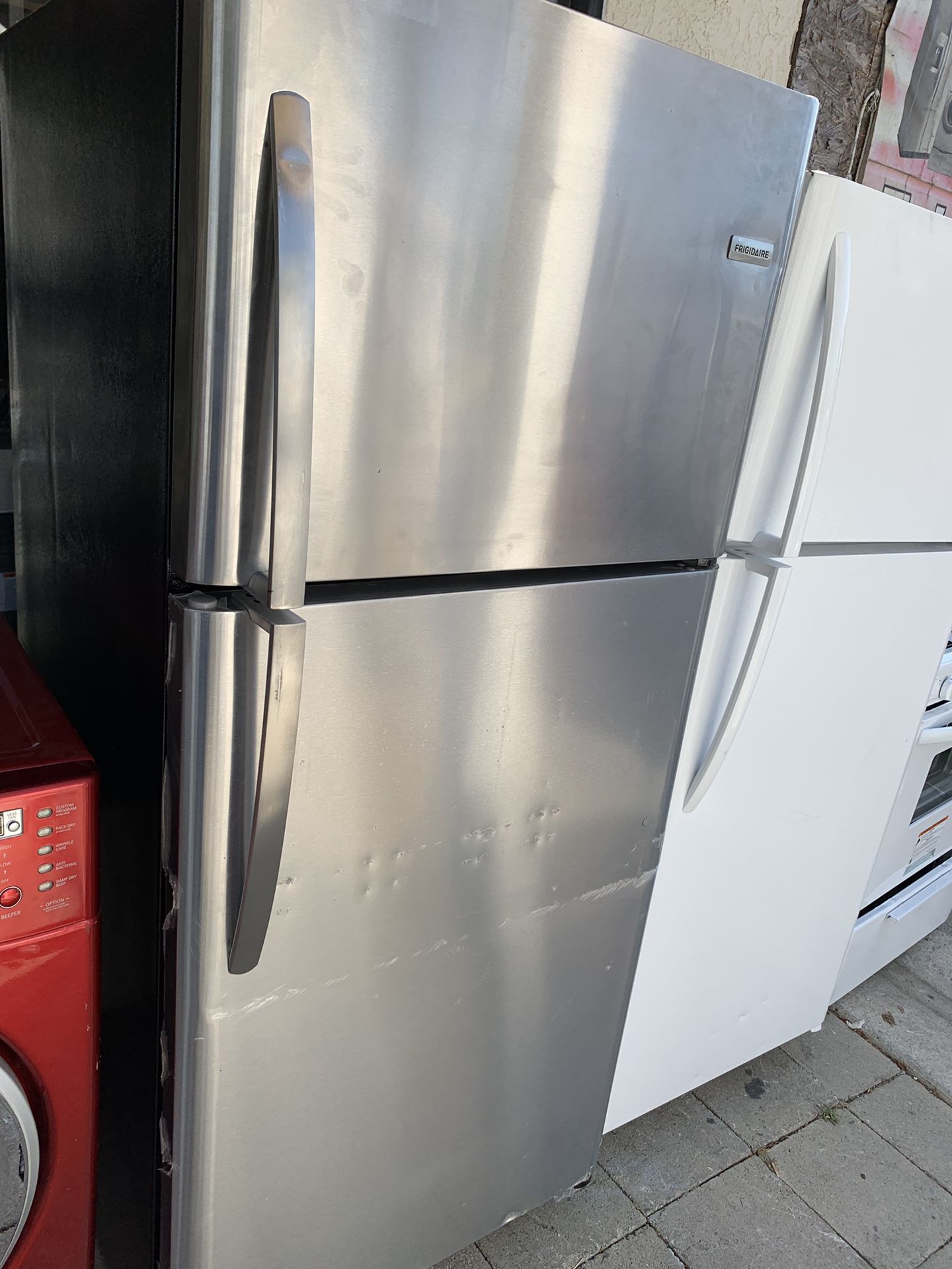 Frigidaire stainless steel refrigerator