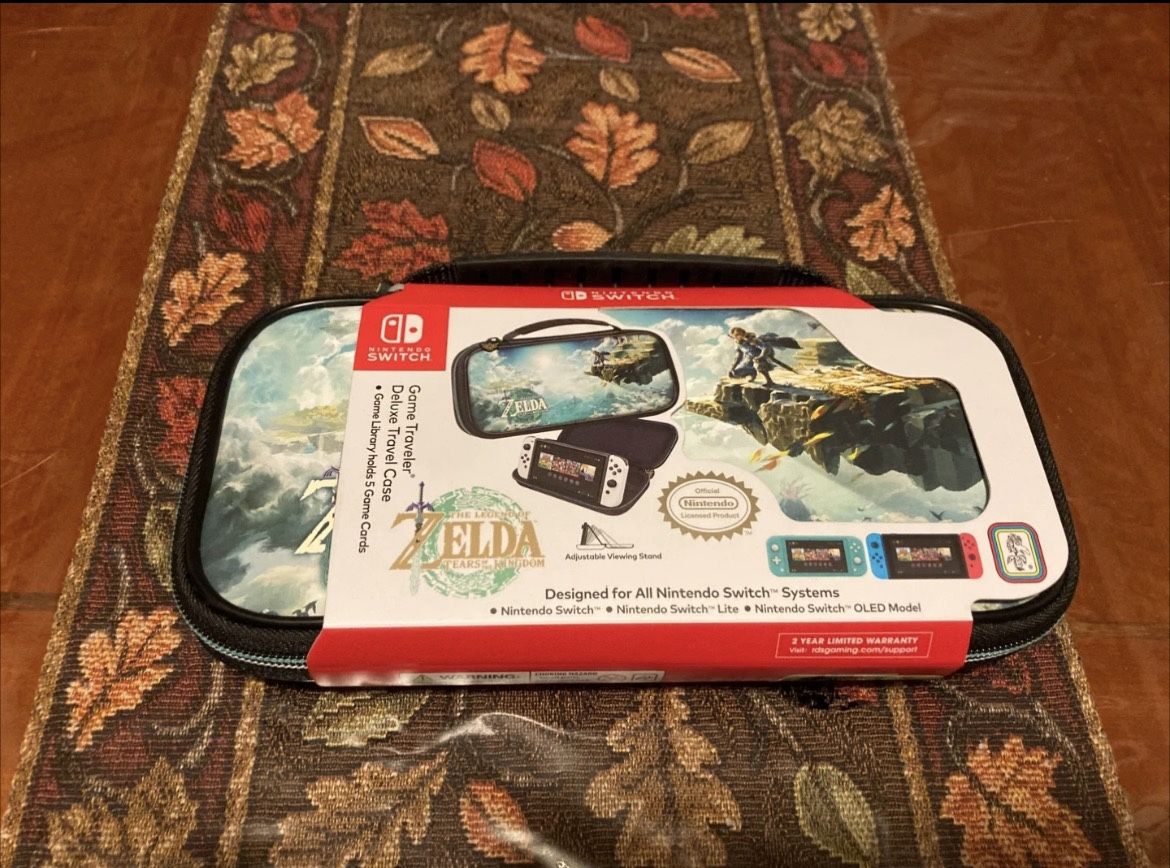 New Nintendo Switch Zelda Tears of the Kingdom Travel Case