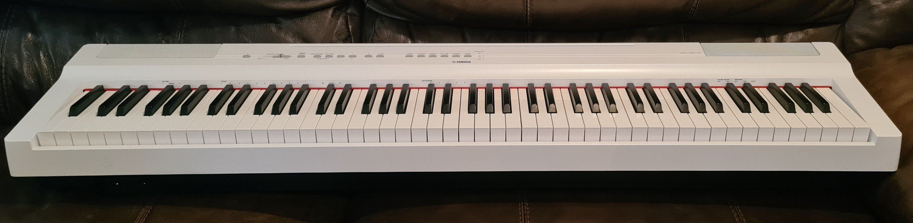 YAMAHA P125 WHITE MODEL