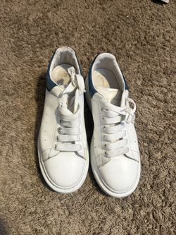 Alexander Mcqueen White/navy Blue
