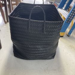 Large Woven Basket Laundry Storage