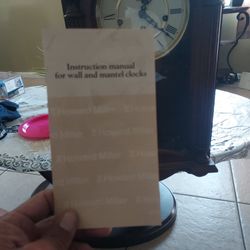 Howard Miller Clock Working  Trade For 14 Kt Gold Chain