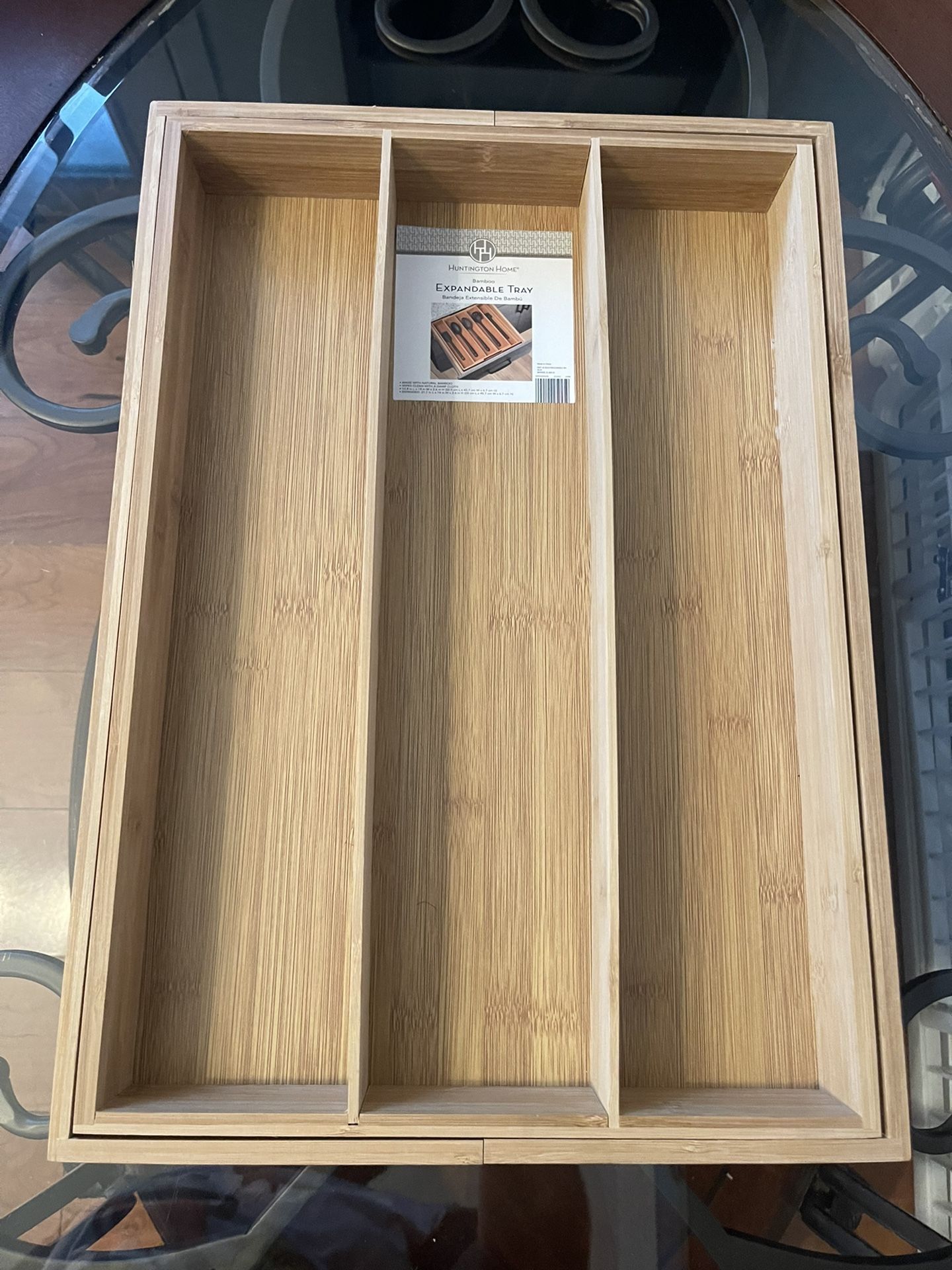 Expandable Tray Wood