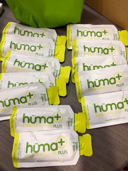 Huma+ Chia Energy Gel Plus Lemon Lime 12-Pack