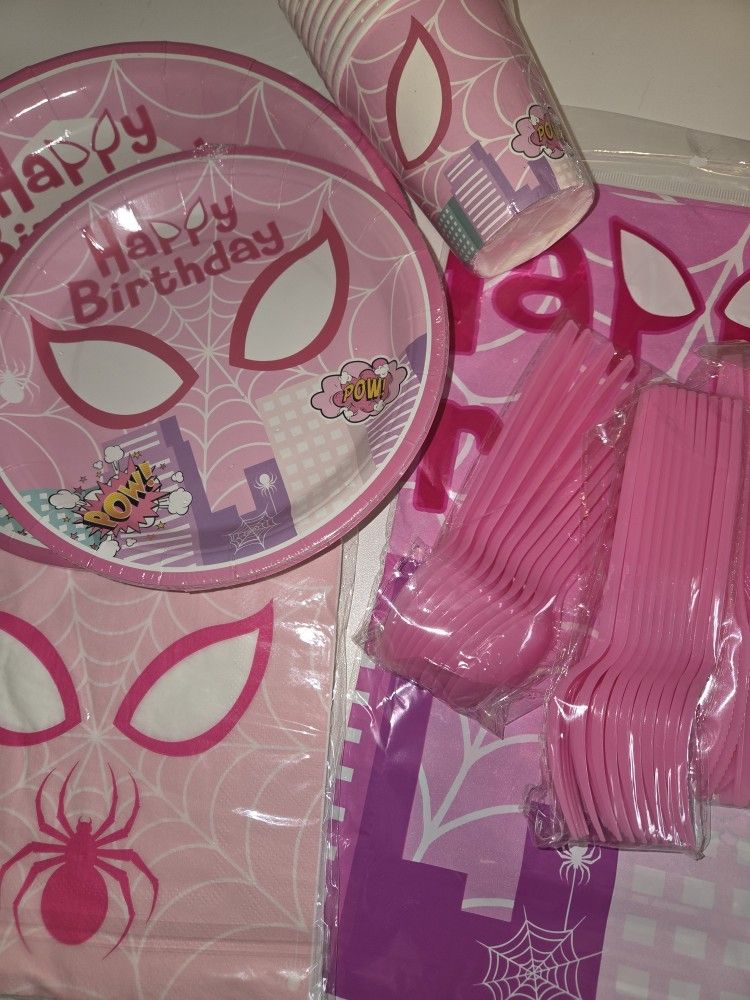 Ghost Spider Gwen Party Supplies