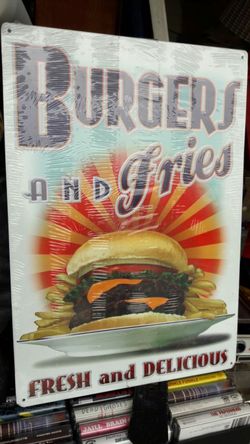 Burger sign