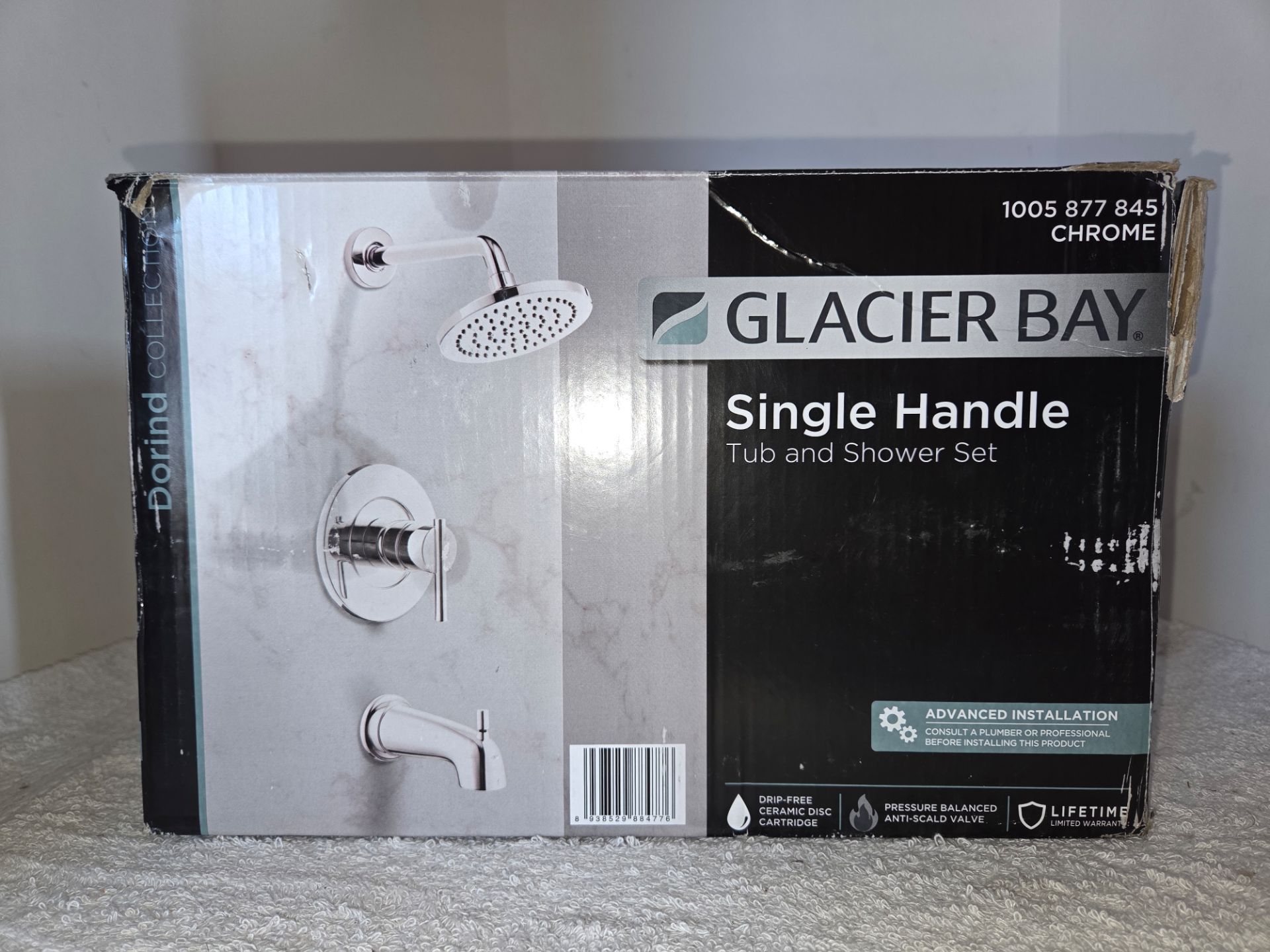 Glacier Bay Tub & Shower Faucet Set New (Price Is Firm)