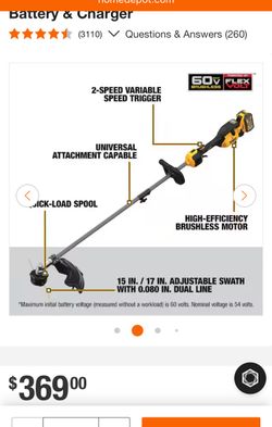 Dewalt String Trimmer Kit DCST972X1