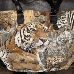 Canvas Tote Bag/ Purse