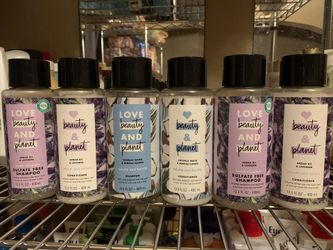 Love, Beauty & Planet shampoo & conditioner