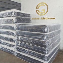 12 IN Queen Mattress Set Plush PillowTop – Brand New –  Same Day Delivery Available 🚚