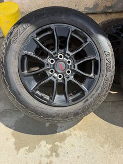 TRD Wheel with Falken Wildpeak A/T Tire