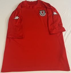 2000/02 Men’s Wales Kappa Home Jersey XXL