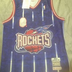 Medium Bape Rockets NBA Jersey