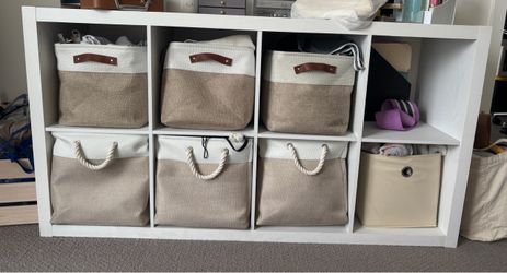 ikea KALLAX 8 cube shelving unit