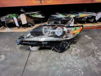 2016-2017-2018 LEXUS ES350 LEFT SIDE HEADLIGHT OEM USED #12209