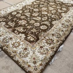 8' Brown Area Rug