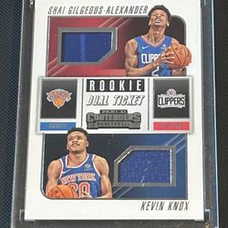 Shai Gilgeous Alexander Rookie 