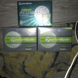 Brand New Taylormade Tour Response And Stripe Golf Balls