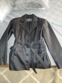 Leather jacket Sz M