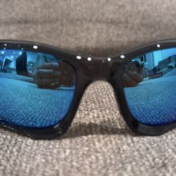 New Oakley Pitboss Style Blue Sunglasses