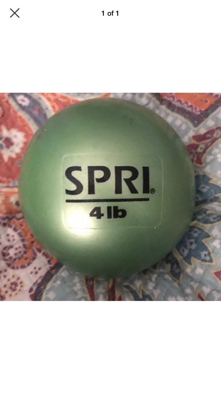 SPRI 4 lb. Soft Mini Xerballs-Green - Exercise Ball