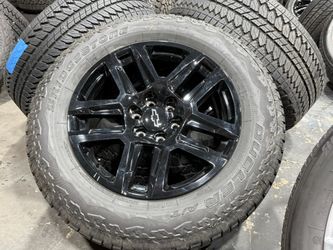 INSTALL 20" 2026 Chevy Silverado LTZ Z71 Wheels Bridgestone 275/60/20 6x5.5 Trail Boss 99% SENSORS