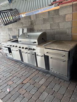 Island grill master forge