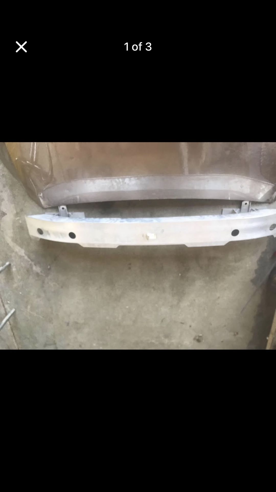 Chevy Impala Back Bumper Reinforcement Bar